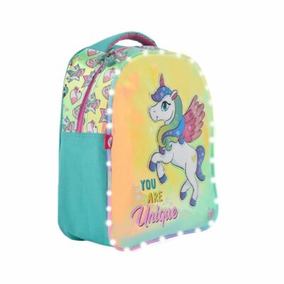 Footy Einhorn Rucksack Rucksack mit LED Kindergarten Kindergarten Freizeit
