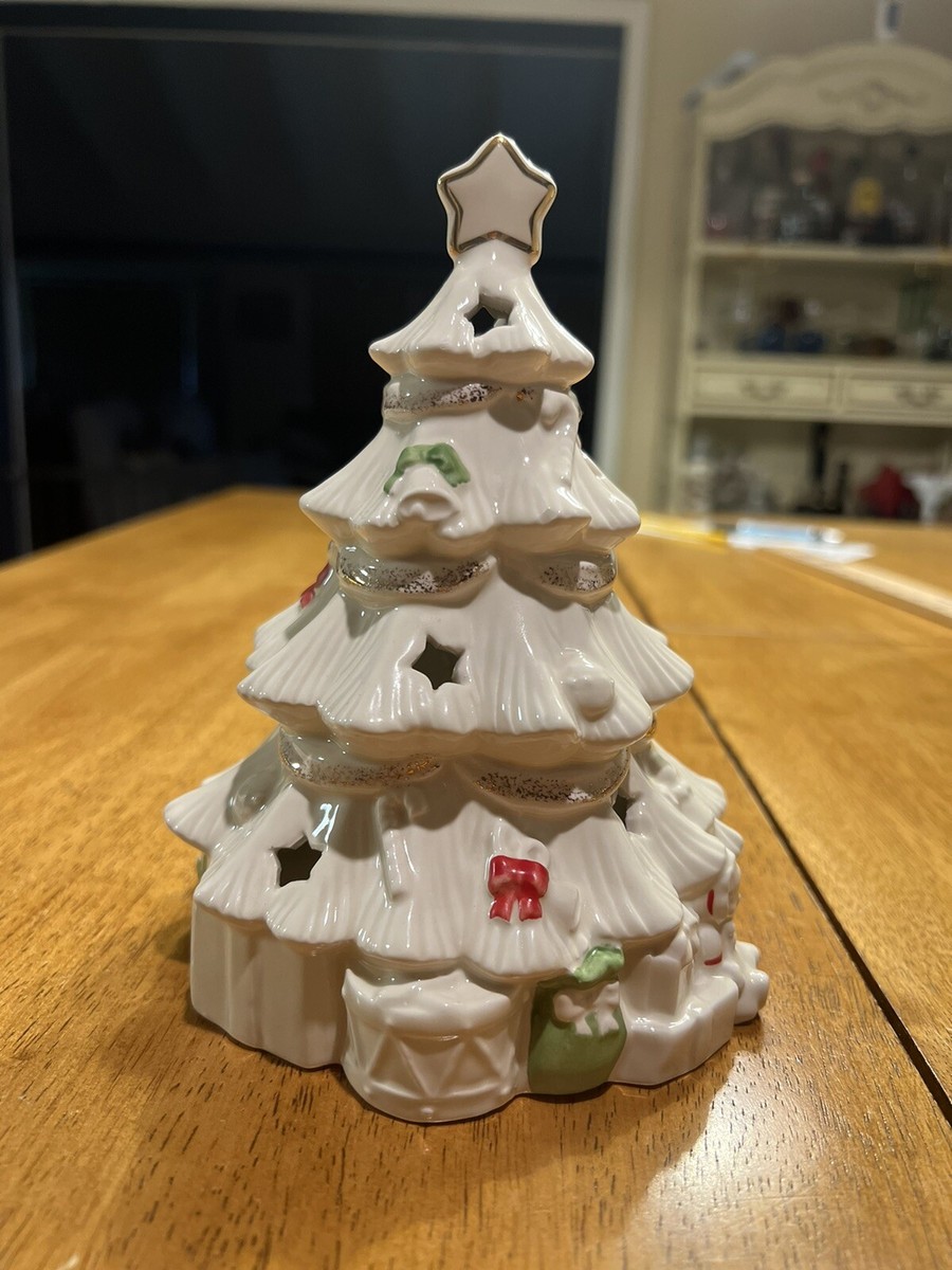 Lenox Seasons Sparkle Color Changing Lit Figurine Tested Works