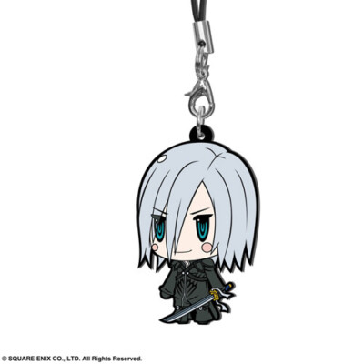 Final Fantasy VII Kadaj Trading Rubber Phone Strap Extended