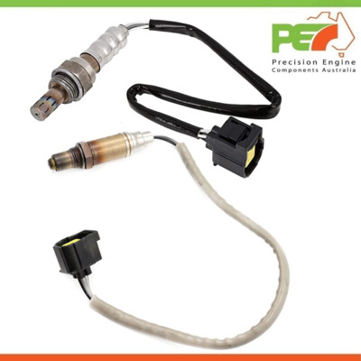2x New PEC Post-Cat Oxygen Sensors LHS + RHL To Suit Jeep Wrangler 3.8L 6Cyl