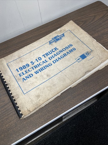 1989 S-10 Truck Electrical Diagnosis & Wiring Diagrams ST-369-89 EDD Chevrolet - 第 2/8 張圖片