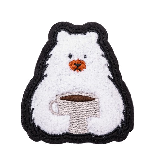 2pcs for PDW Morning Bear Morale Patch Prometheus Design Werx Coffee Camp - Picture 5 of 9