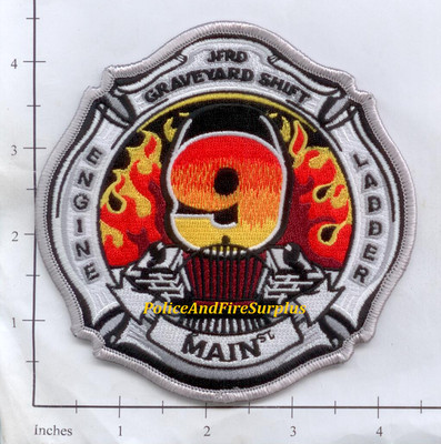 Florida - Jacksonville Station 9 FL Fire Dept Fire Patch v3  Graveyard Shift