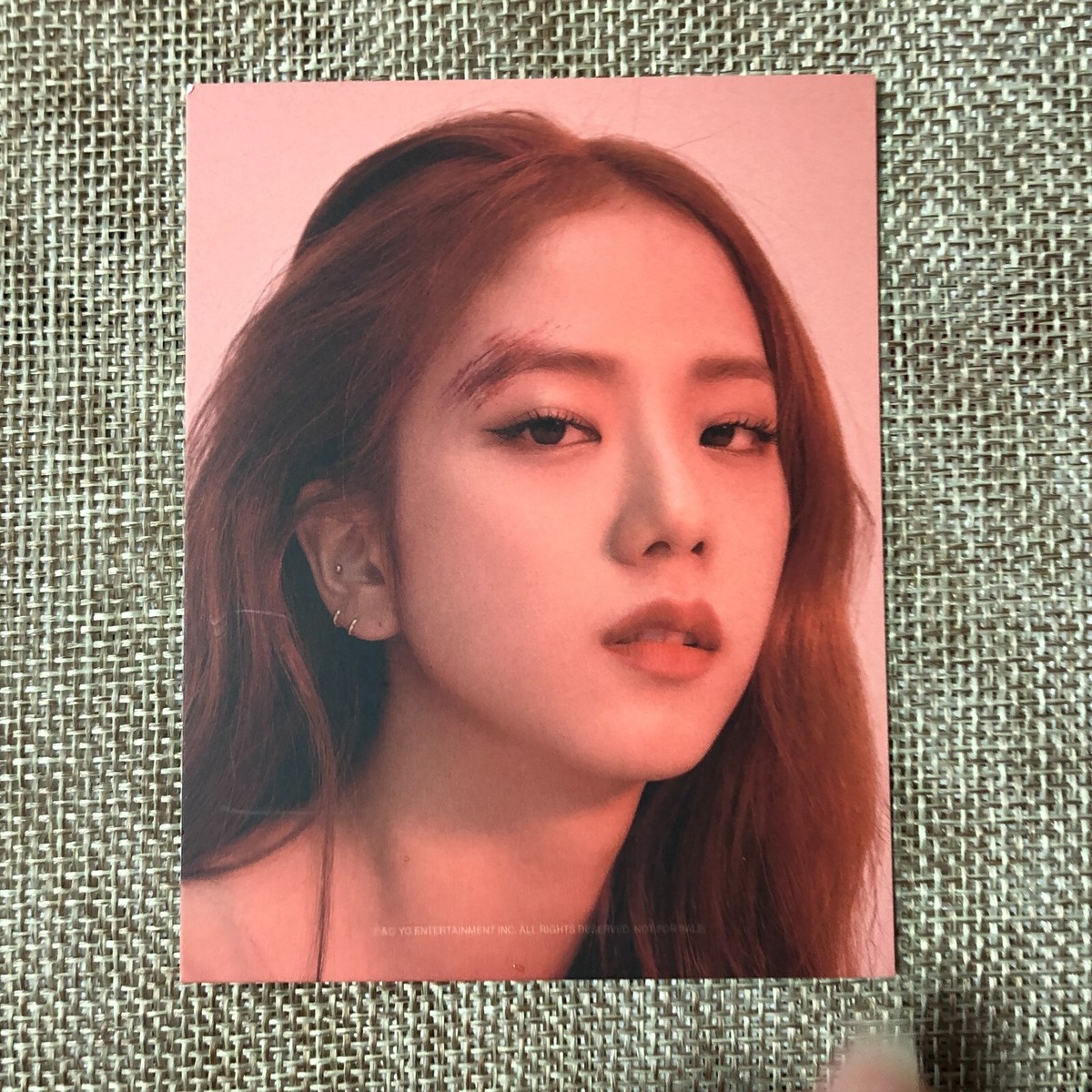 Kill this love  Black pink　JISOOトレカ BLACKPINK JISOO #3 [Kill This Love] Official Puzzle Piece