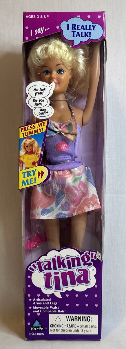 【希少】1992年 Maedchen wie Stilleben Perfect Vintage 1992 Talking Tina Poseable 11-1/2” Fashion Doll-Toymax | eBay
