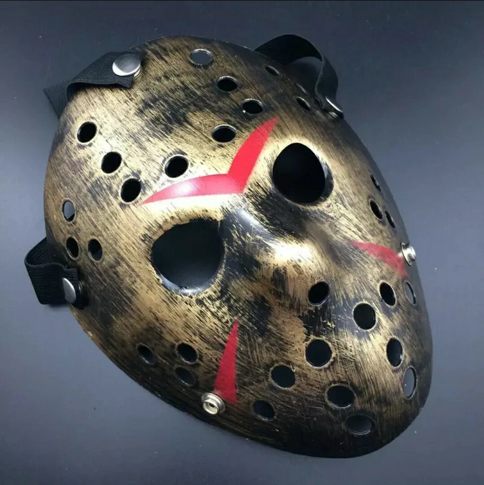 Jason Voorhees Friday The 13th Horror Creepy Cosplay Scary Mask Halloween Q1 - Image 3 of 4