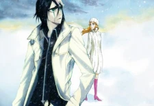 Anime espada inoue orihime ulquiorra schiffer shun Stitched Gaming Mat Desk