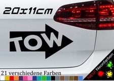 Tow Sticker Sealer Tow Arrow Breakdown Tow Hook Marking 20x11cm