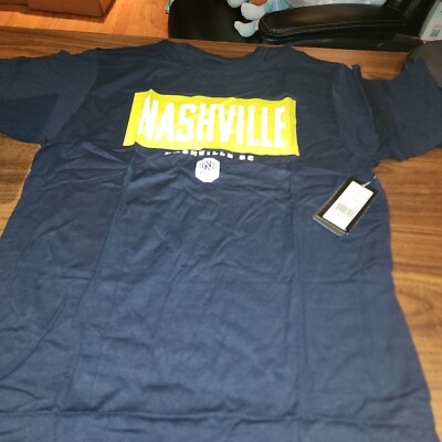 NEW with tags Mens Stadium Essentials Nashville SC MLS shirt size Medium