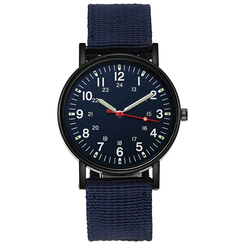 Watch with luminous hands hot sale