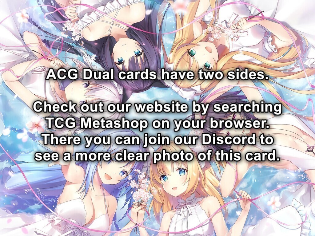 DUAL 183 Princess Zelda Goddess Story Anime Waifu Doujin Card ACG