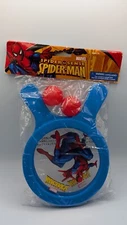 Marvel Spider-Man Spider Sense Kids 2010 Drum Paddle Ball Game Toy