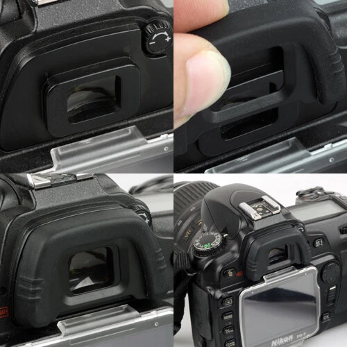 DK-21 Eye Cup Eyepiece For NIKON D90 D80 D300 D200 D7000 D100 D70S Cameras - Image 4 of 4