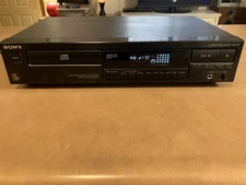 Sony CDP-291 Compact Disc CD Player Tested “WITH REMOTE” “NEW CAPS”+