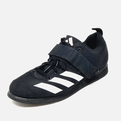 Adidas Powerlift 4 Shoes Sneakers Men 9.5 Black Weightlifting Crossfit Gym Train
