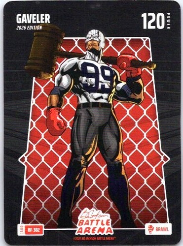 2026 Bo Jackson Battle Arena Gaveler Brawl Battlefoil Aaron Judge NY Yankees