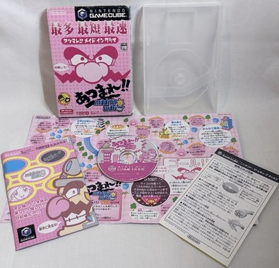 WarioWare Inc:Mega Party Game$! (JPN)(GameCube)Complete US Seller Tested&Working