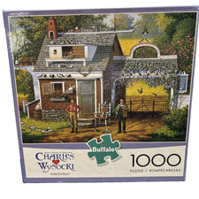 Charles Wysocki Buffalo Jigsaw Puzzle 100 Large Pieces Pigeon Pals