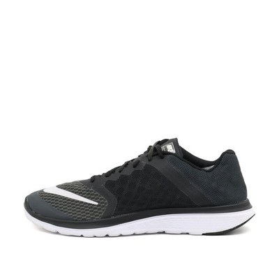 Nike Herren FS Lite Run 3 Sneaker Schwarz/Grau/Weiß Running Laufschuh EU 42.5