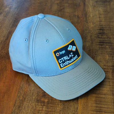 NWOT BQE Software Promo Swag Hat Gray Decky 209 CTRL+Z Enthusiast Tech Cap