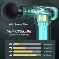 Fascial Massage Gun Electric Percussive Therapy Massager Body Relaxation
