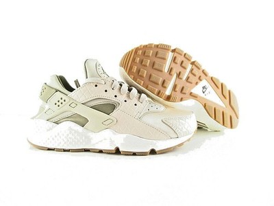 Nike Wmns Air Huarache Run Premium Oatmeal 683818 102 UK_4 US_6.5 Eur_37.5