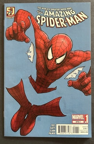 Amazing Spider-Man #679.1 2012 (NM) John Tyler Christopher Negative Space Var.