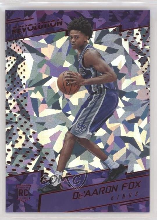 2017-18 Panini Revolution Rookies Chinese New Year De'Aaron Fox #141 0hl