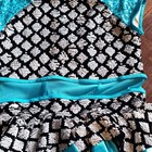 Weissman Girls XLC Sequin Tutu Dance Dress Sleeveless Blue Black White — photo 1