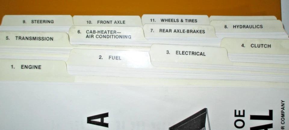 Ford 555A 555B 655A Tractor Cargador Retroexcavadora Taller de Servicio Manual de Reparación ¡ORIGINAL! Foto 4 de 4