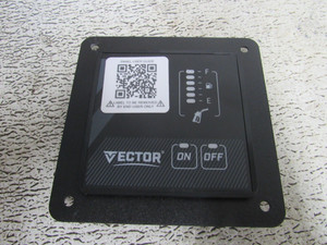 VECTOR ECI FUEL SYSTEMS SINGLE SYSTEM CONTROLLER 2684-01 PANEL MODULE #153