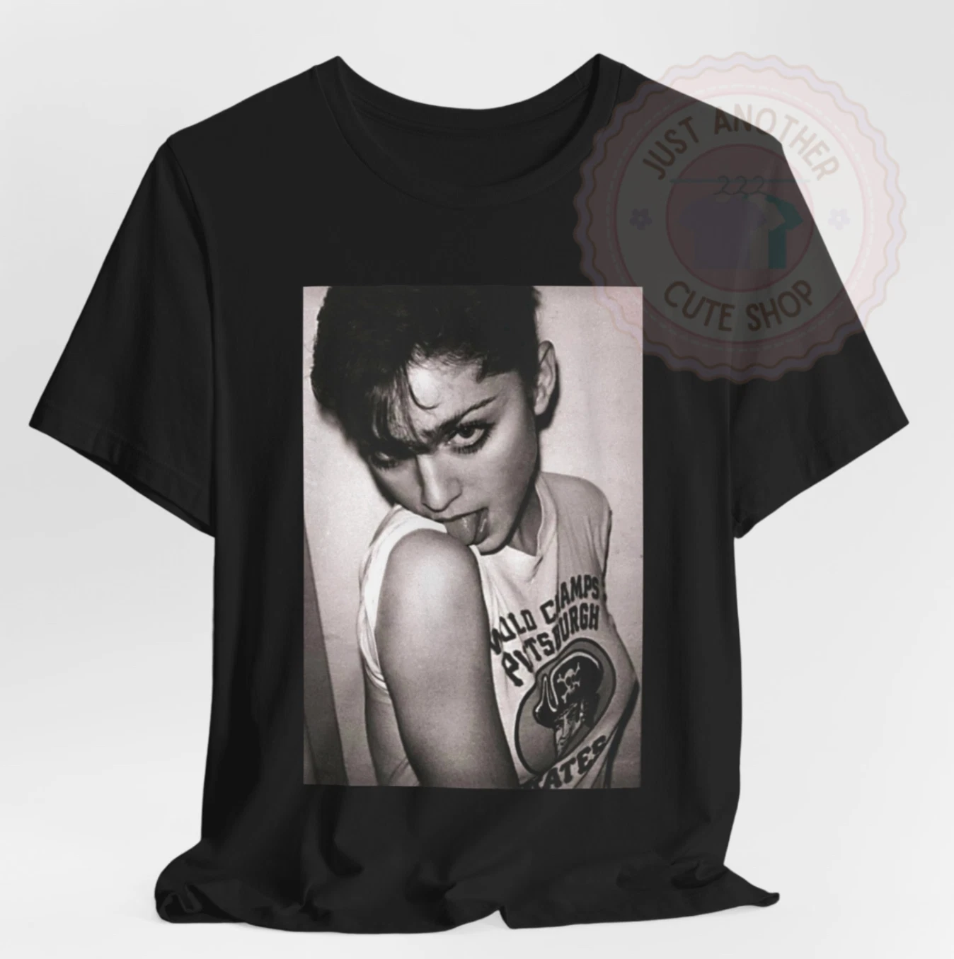 Madonna 80s Vintage Style T-Shirt ✩ Retro Pop Icon Graphic Tee! Hot Retro Style!