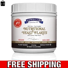 1 lb Nutritional Yeast - Dairy-Free, Gluten-Free, Plant-Based Protein