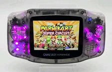 Nintendo Game Boy Advance Mod-IPS Screen, Funnyplaying Board, USBC Lipo Battery