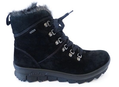 Legero Weite G Novara Schnür Boot Goretex Wasserdicht 503 00 schwarz robust derb