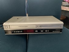 Philips DVP3150V DVD Player VCR Combo 4 Head Hi Fi Stereo Silver- WORKING