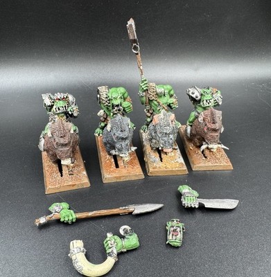 Ork Schweinereite Orc Boar Boyz Metall - Warhammer
