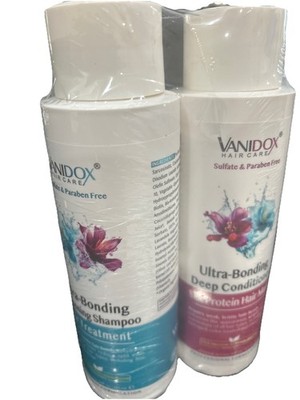 VANIDOX Ultra- Bonding Shampoo & Conditioner, Hair Treatment & Silk Protein Hair
