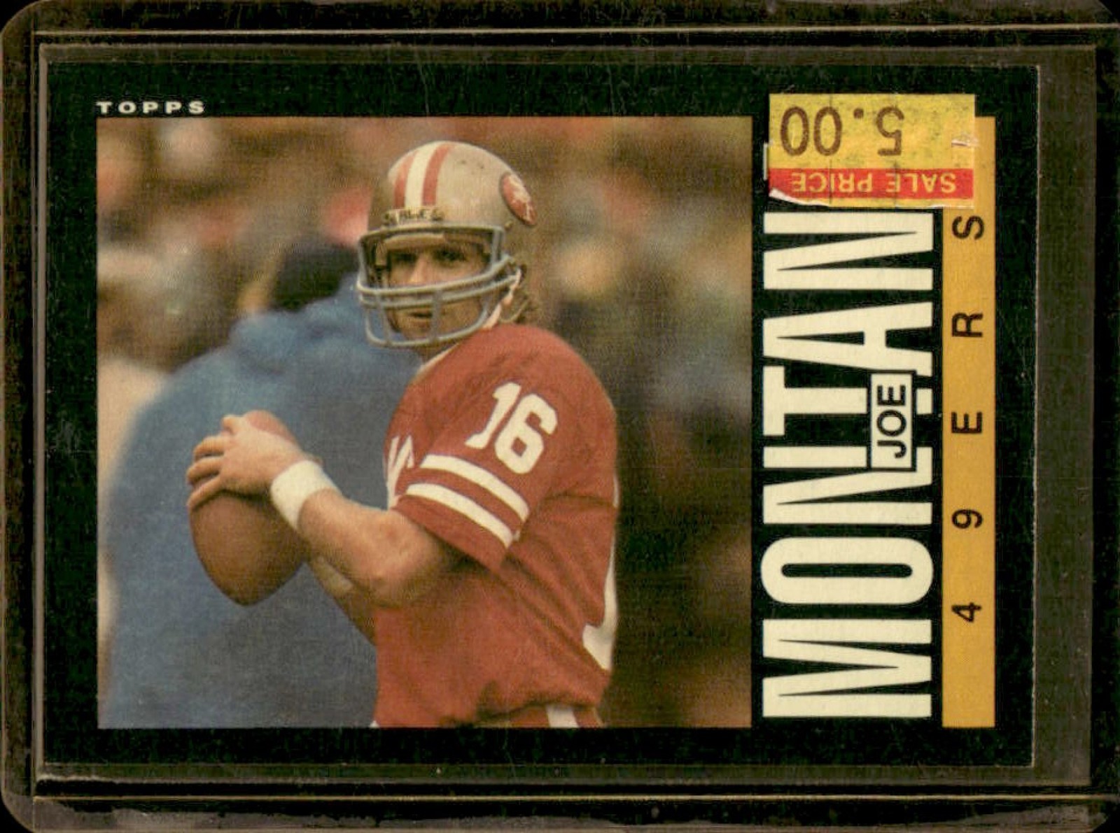 1985 Topps Joe Montana #157 49ers