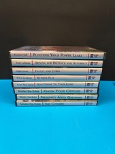 PGA TOUR Partners Club Lot of 8 Golf DVDs Master the Rules Game Improvement Set
