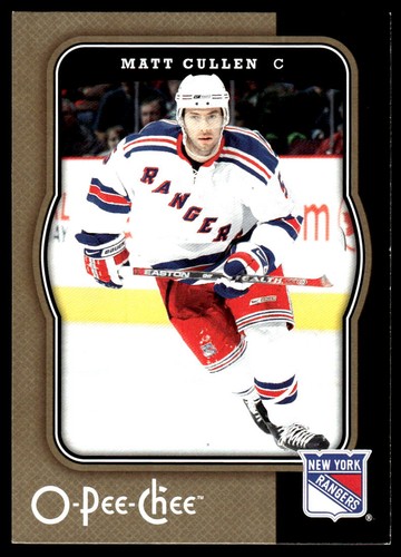 2007 O-Pee-Chee Matt Cullen #323 card