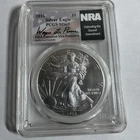 2016 American Silver Eagle ASE $1 PCGS MS69 NRA Signature