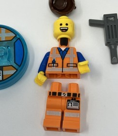 Lego Movie Dimensions Emmet Minifigure Minifig 71212 To Life - CRACKED TORSO