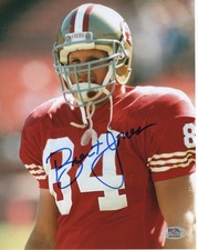 BRENT JONES  Signed Autographed Auto 8x10 Photo Picture San Francisco 49ers PSA