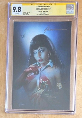 🔥 VAMPIRELLA #2 CGC SS 9.8 SIGNED SHANNON MAER *VIRGIN VARIANT*  LTD/500 COPIES