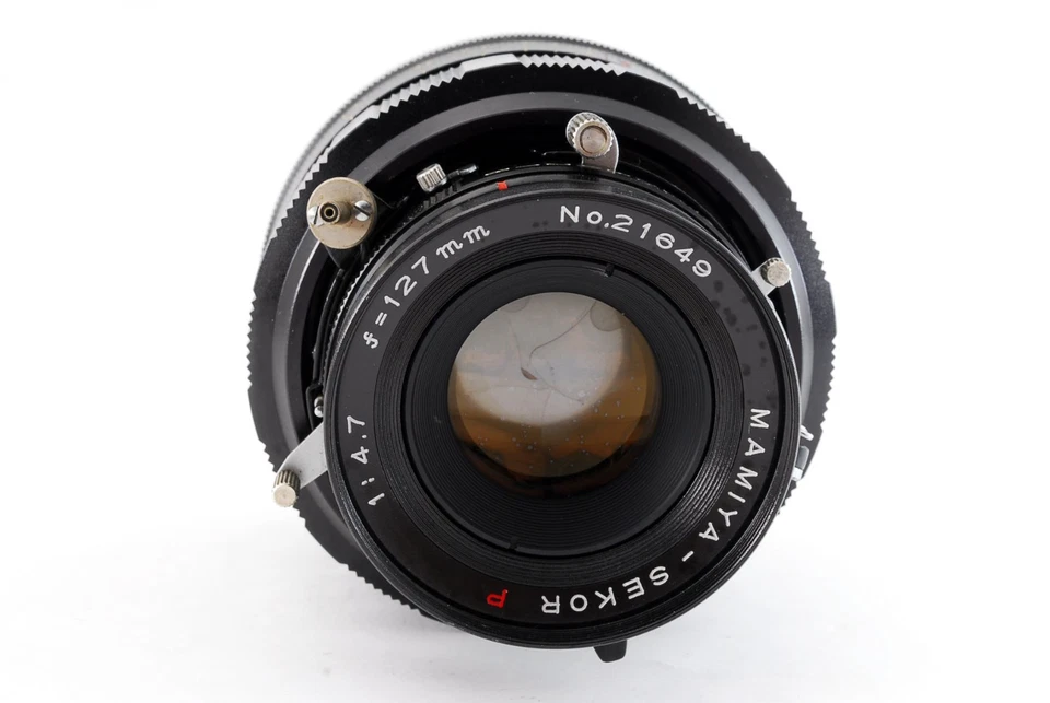 [Como Nuevo en Caja] Lente Mamiya Sekor P 127 mm f/4 para Mamiya Press super23 Japón 301 Foto 4 de 4