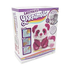 New - PlayMonster Latchkits Yarnimals - Panda - Ages 8  1 player
