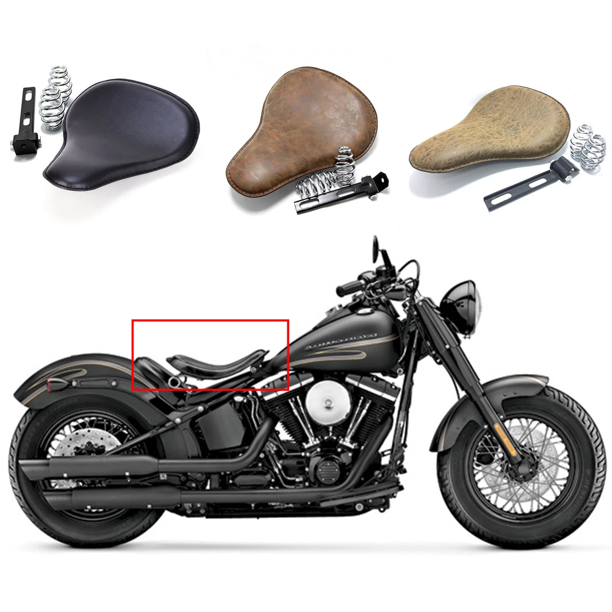 Softail slim solo seat deals