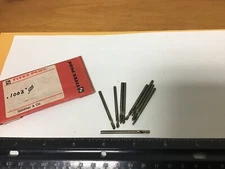 New Qty (10) Titex 2.55mm (.1003") Screw Machine Drill Bits, A1111-2.55