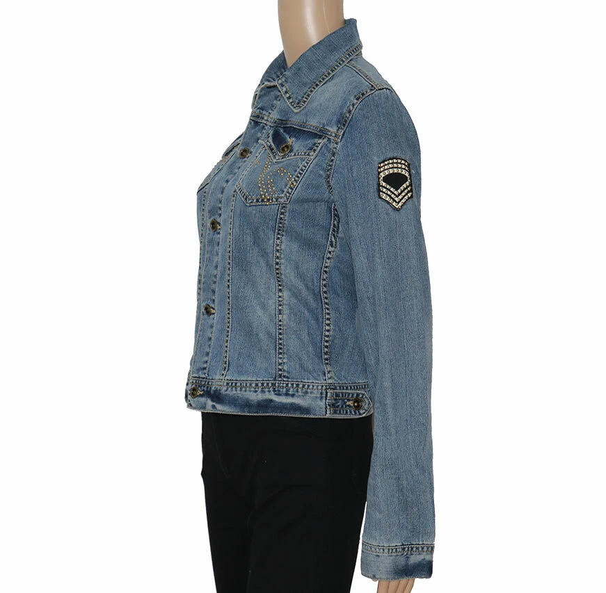 Sisley jeans jacket cheap
